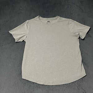 REI Co Op Shirt Womens M Gray Short Sleeve Crew Neck Active Hiking Outdoor Top